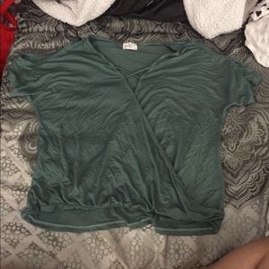 Green shirt